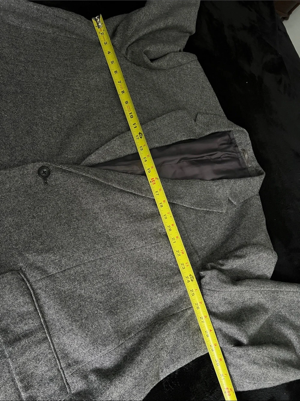Big & Tall Wool Two-Piece Suit - Classic Tailored Styling